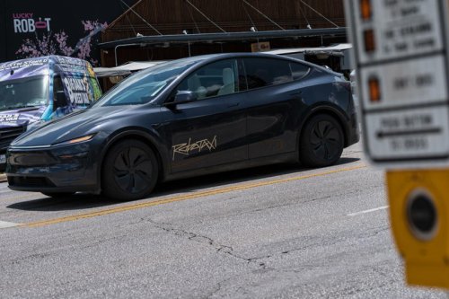 Tesla Launches Long-Promised Robotaxi Service for Select Riders