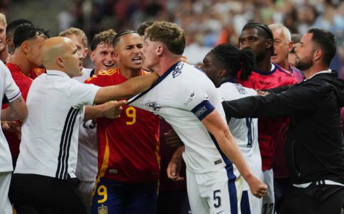 Tempers flare after England beat Spain to reach Under-21 Euros semi-final