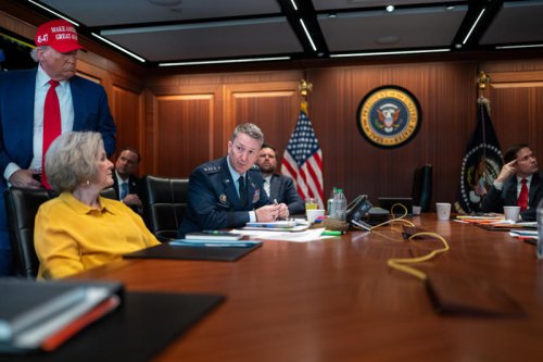 White House releases Situation Room photos from when U.S. struck Iran sites