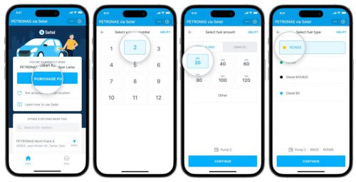 TNG eWallet now supports fuel payment at Petronas through Setel mini app