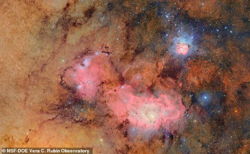 World's largest camera snaps first picture: Incredible photo shows nebulae in stunning detail