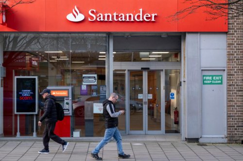 A full list of Santander bank branches closing this week