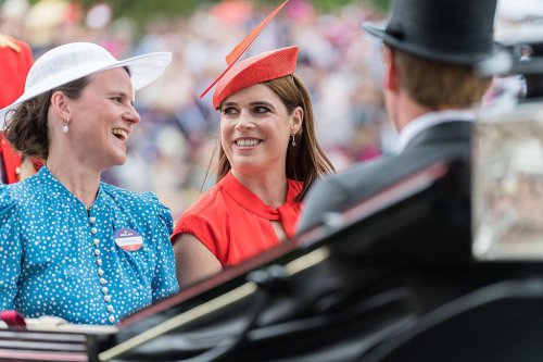 Princess Eugenie Is a Vision in Tangerine on the Final Day of Royal Ascot