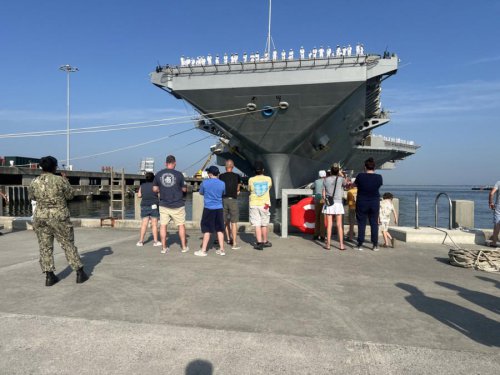 USS Gerald R. Ford deploys amid tensions in Middle East