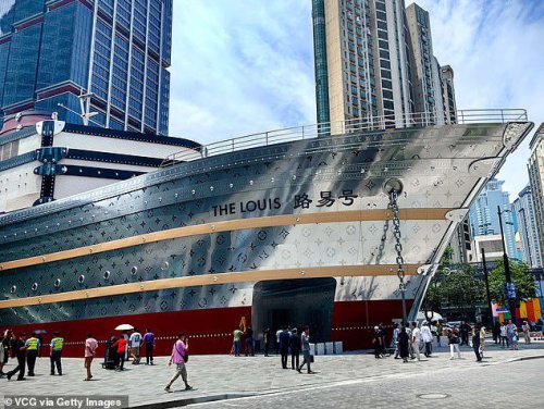 Louis Vuitton unveils brand new shop inside a life-size cruise ship