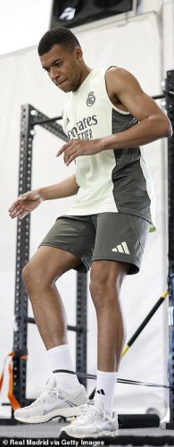 Revealed: Kylian Mbappe's huge weight loss after being hospitalised with acute stomach flu