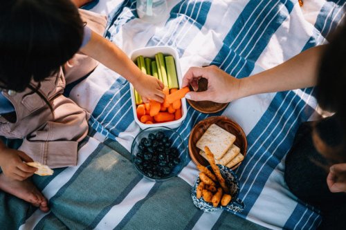 Healthy snacks for nibbling throughout the day