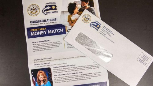 Pennsylvania residents get surprise cash as $9.2M in Money Match checks distributed