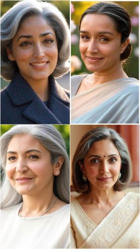 AI imagines how Bollywood divas might look at the age of 75. And the word is graceful!