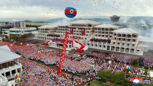 Kim Jong Un opens massive Wonsan beach resort as he bets on North Korea tourism boom