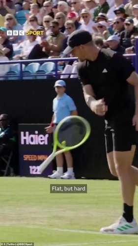 Wimbledon star tells umpire he's 'the worst I've ever seen' after refusing to accept warning