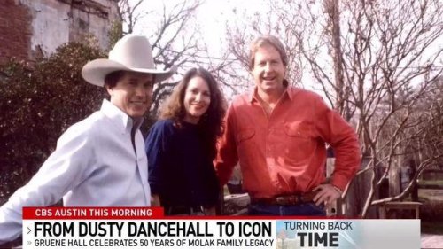 #TBT: Gruene Hall celebrates 50 years of Molak family ownership with legacy wall unveiling