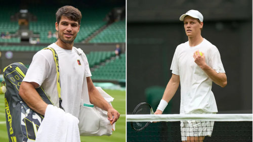 Alcaraz and Sinner paths to Wimbledon final revealed