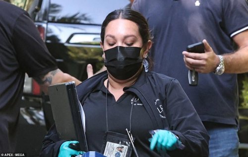 Brad Pitt's LA mansion a 'real mess' as CSI investigates