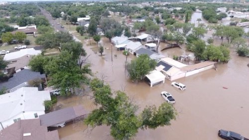 See the aftermath of deadly flooding in Texas as rescue efforts continue