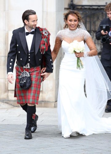 In Pictures: Two become one as Mel B marries in St Paul&rsquo;s Cathedral