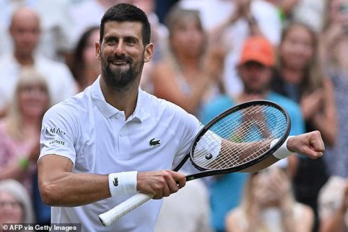 Novak Djokovic turns back time and brings up Wimbledon century in style with win over Kecmanovic