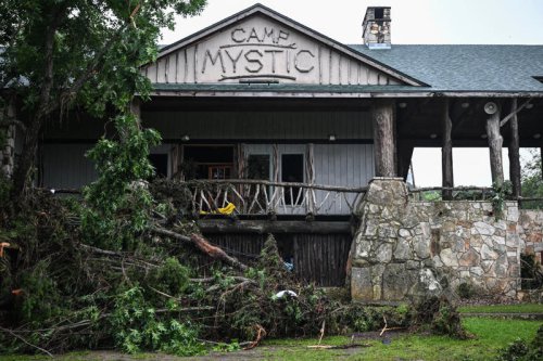 Photos show scenes from the Texas floods and the summer camp where 11 children remain missing