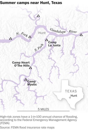 See how FEMA maps reveal camps&rsquo; flood risks