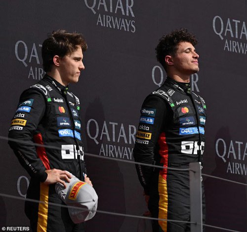 McLaren boss warns Lando Norris team-mate Oscar Piastri will be 'more determined' after penalty