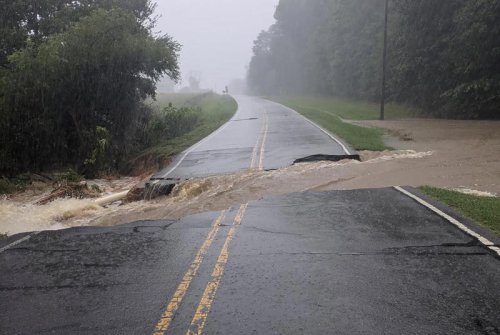 Crews 'overwhelmed' after Chantal brings record-breaking flooding to North Carolina