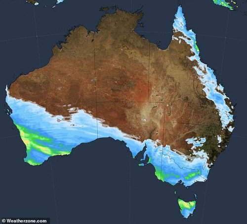 Series of powerful cold fronts to unleash four days of wild weather set to impact millions
