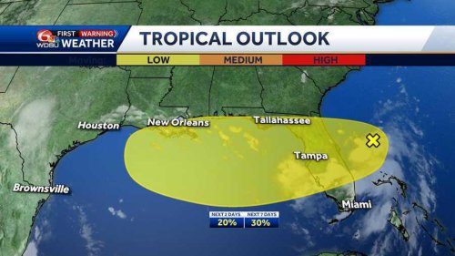 A tropical disturbance could bring heavy rain to New Orleans. Here's what you need to know