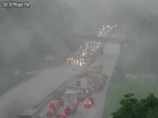 Traffic moving slowly after part of US-30 in Lancaster County reopens amid flooding