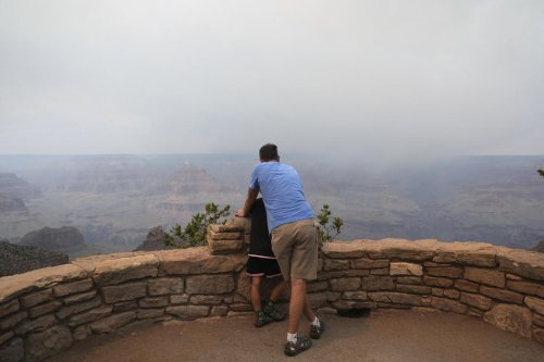 A wildfire that destroyed historic Grand Canyon Lodge spread after being allowed to burn for days