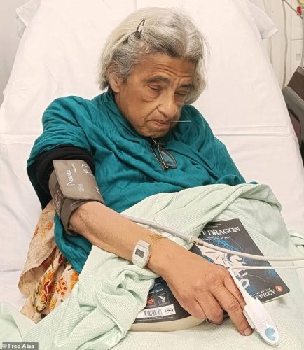 Mum of a Brit jailed in Egypt is forced to quit hunger strike... and now faces critical condition