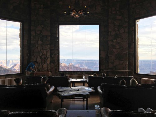 The Grand Canyon Lodge was an elusive getaway for nearly a century. Now it's gone