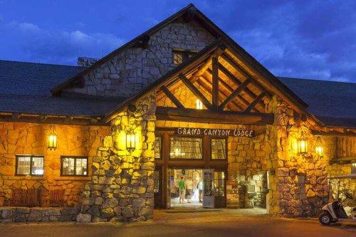 A wildfire took the spectacular Grand Canyon Lodge. But it lives on in guests' memories.