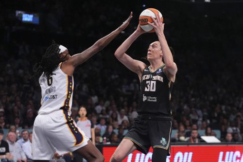 Stewart leads Liberty to 98-77 win over the Fever as Clark missed game with groin injury
