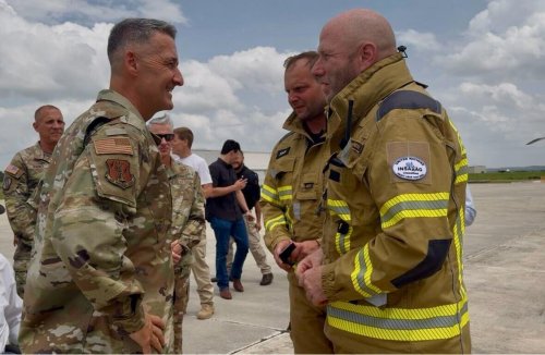 Texas National Guard continues flood response with Czech team joining effort