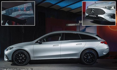 Mercedes reveals its new electric estate