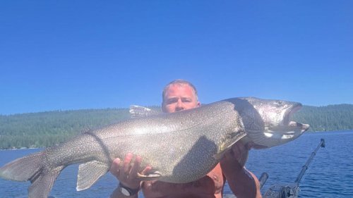 This 42-inch lake trout just broke a state record