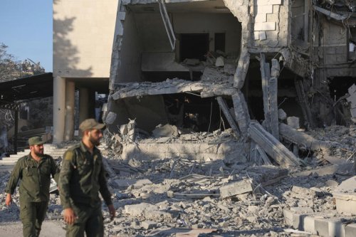 Israel strikes Syrian military headquarters, IDF says