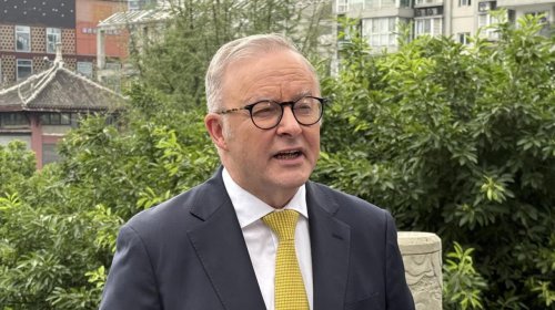 Albo fires back on China trip claim