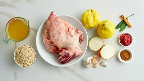 Slow cooked lamb shoulder