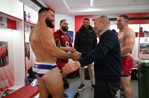 The Lions star still getting pointers from Eddie Jones
