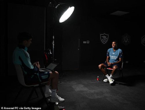 Arsenal accidentally confirm new signing after blunder reveals photo from welcome interview