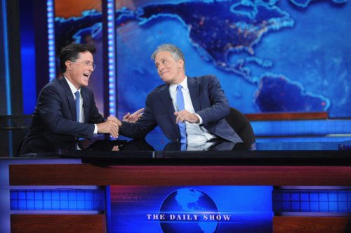 Jon Stewart questions fate of 'The Daily Show' amid merger as Colbert's 'Late Show' axed