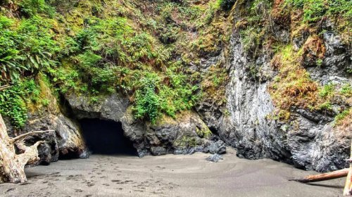 Nestled At The Bottom Of A Steep Trail Is A Unique California Beach That Rewards Patient Explorers