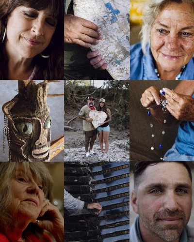 The Texas floods washed away their possessions. Volunteers are helping reunite them.