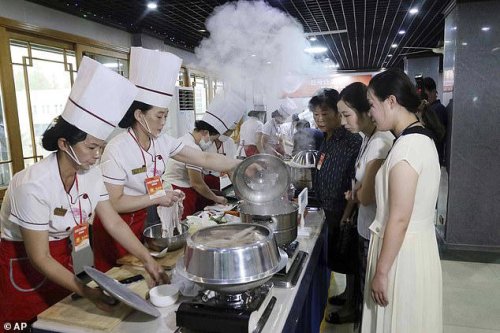 North Korea holds national dog meat cooking competition with contestants from across the country