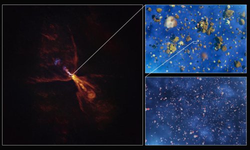 Astronomers witness birth of new solar system