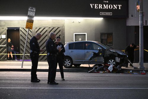 Driver accused of ramming into LA crowd charged with attempted murder