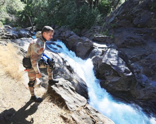 The river took her sister. A stranger dove in to bring her home