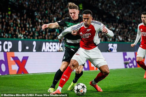 Gabriel gives honest verdict on Arsenal target Viktor Gyokeres after mimicking his celebration