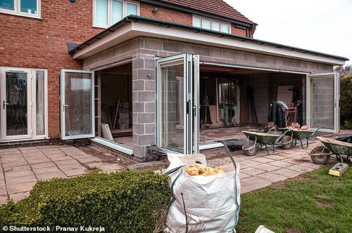 Sky-high cost of building work sends planning applications for home renovations plummeting